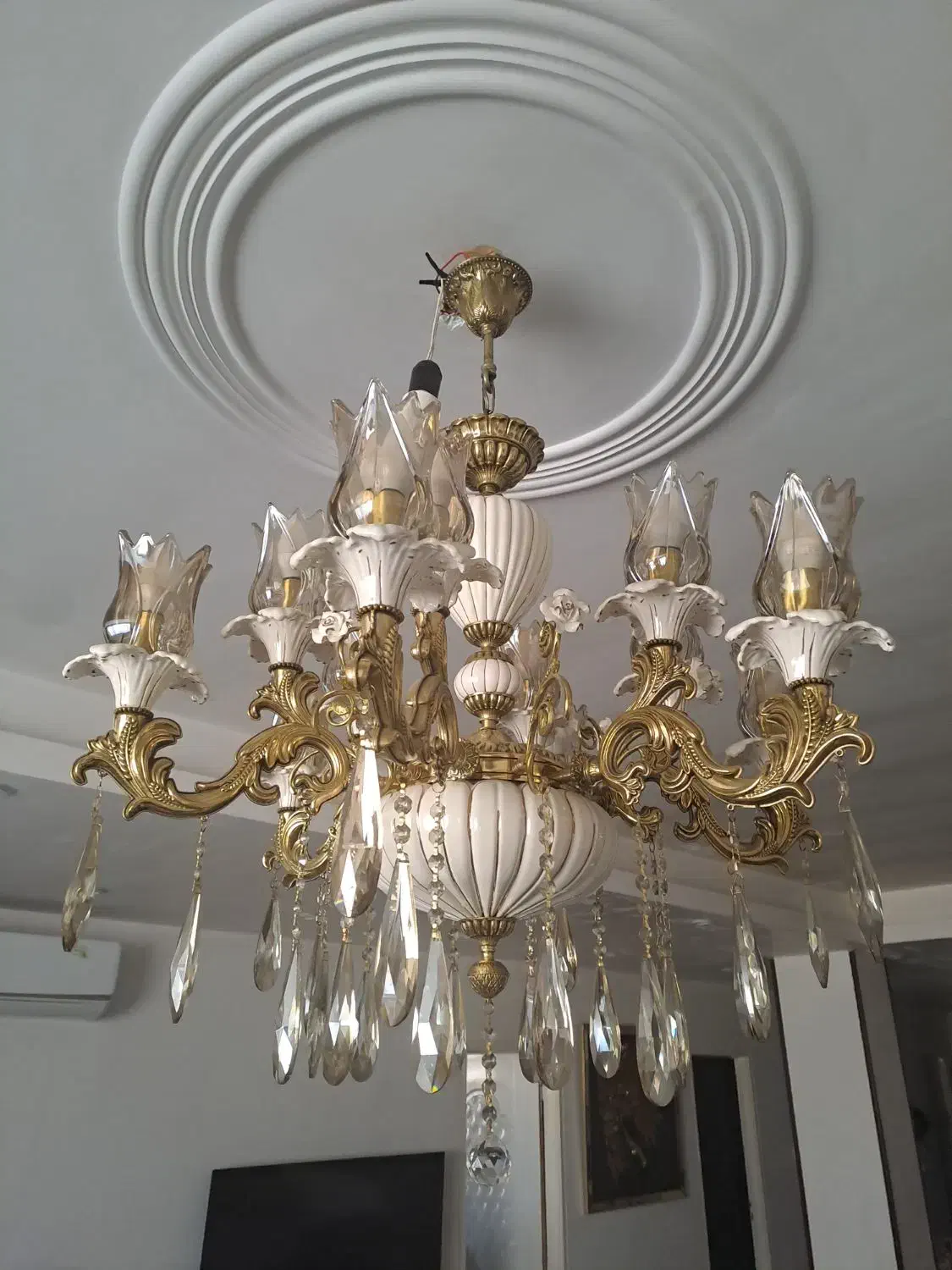 لوستر|لوستر و چراغ آویز|فردیس, شهرک ارم|دیوار