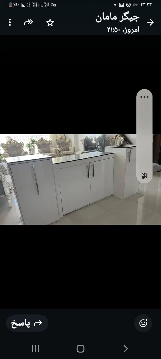 جزیره آشپز خونه|میز و صندلی غذاخوری|شیروان (خراسان), |دیوار