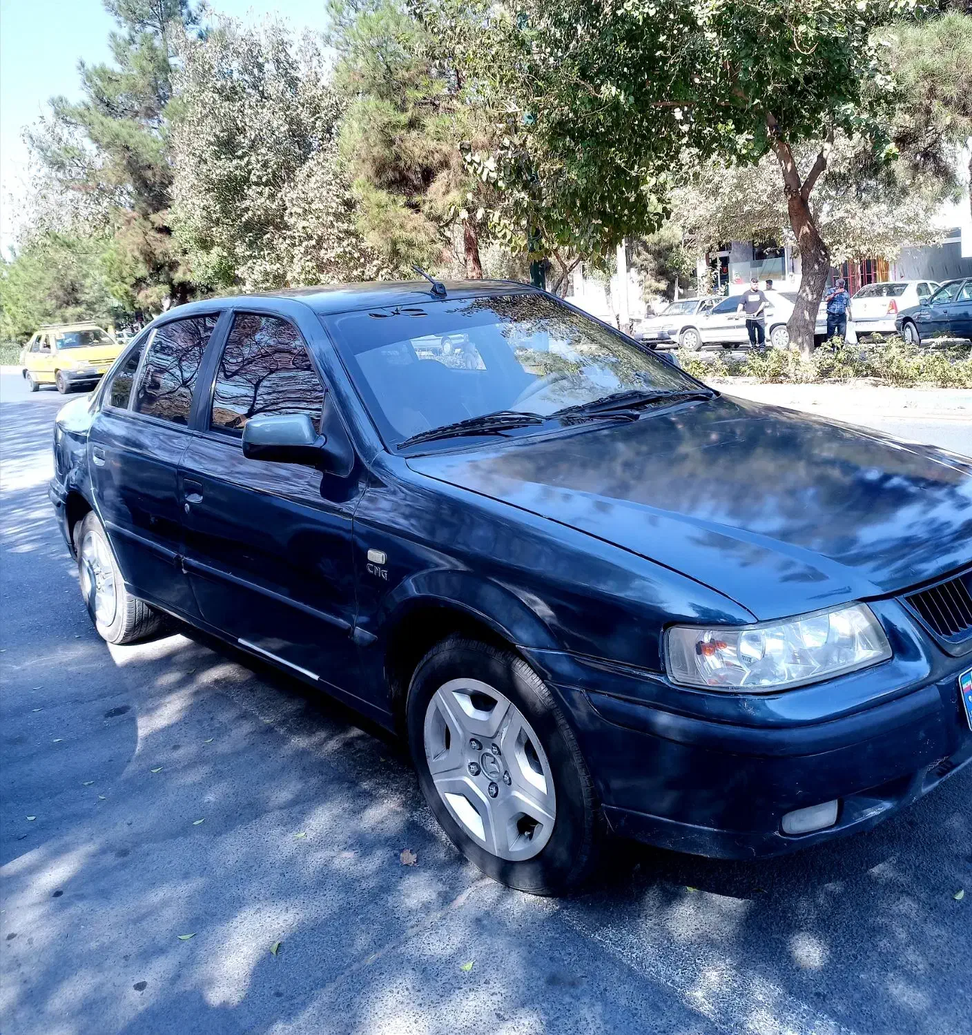 سمند89 دوگانه فابریک شاسی پلمپ فنی به شرط|خودرو سواری و وانت|قم, نخودی|دیوار