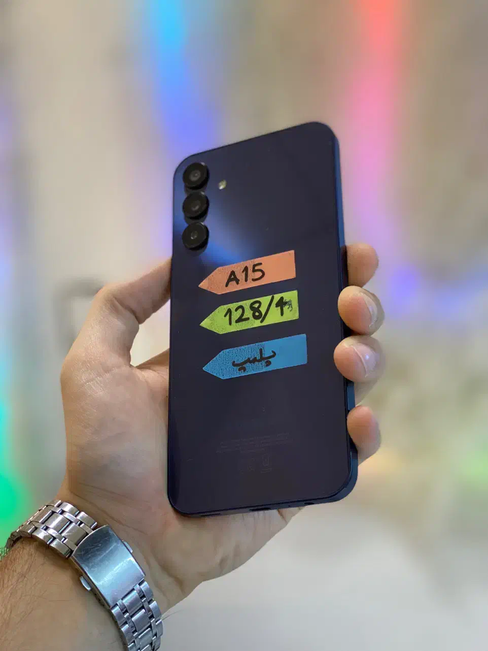 گوشی سامسونگ A15 ویتنام ۱۲۸ گیگ گارانتی دار|موبایل|تبریز, |دیوار