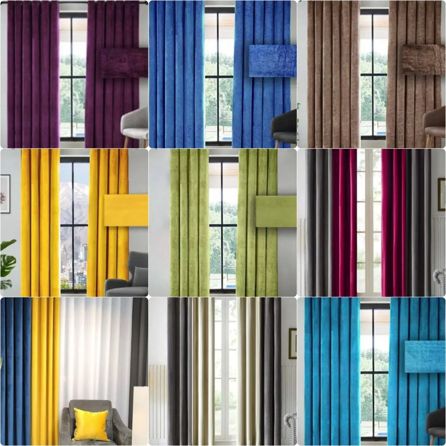 خونه شیک لاکچری|پرده، رانر، رومیزی|بیضا, |دیوار