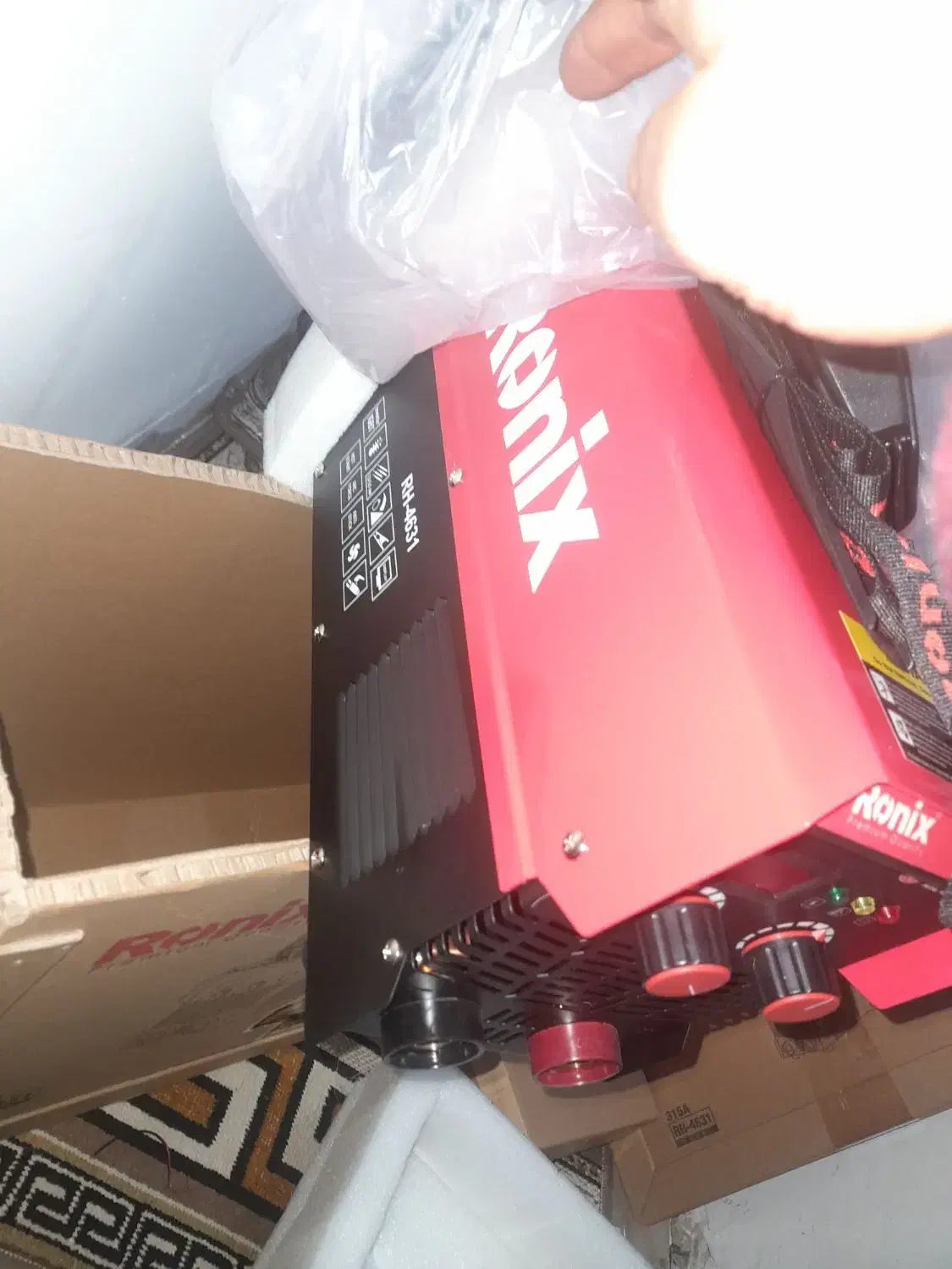 دوعدد دستگاه جوش رونیکس  صبا اره اب صابونی  بالابر|ابزارآلات|اردبیل, |دیوار