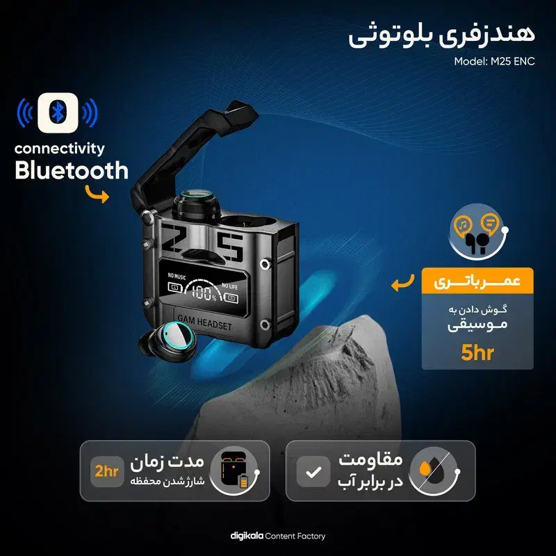 هندزفری مدل M25 ویژه.تحویل و پرداخت درب منزل|لوازم جانبی موبایل و تبلت|تهران, ائمه اطهار|دیوار