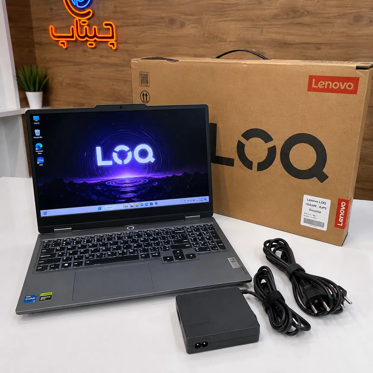 لپتاپ نو Lenovo LOQ RTX 3050 6GB|رایانه همراه|دزفول, |دیوار