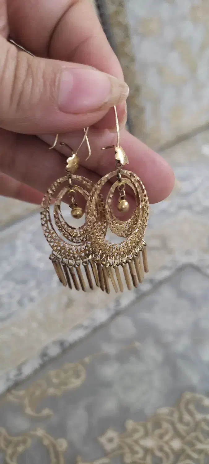 گوشواره طلا|جواهرات|مریوان, |دیوار