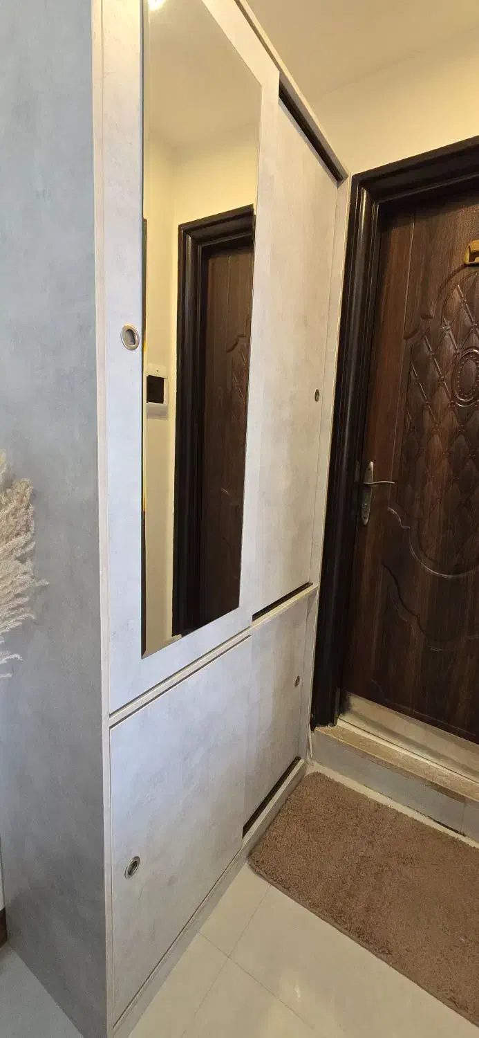 جاکفشی و آویز لباس MDF|جاکفشی، کمد، دراور|شهرکرد, |دیوار