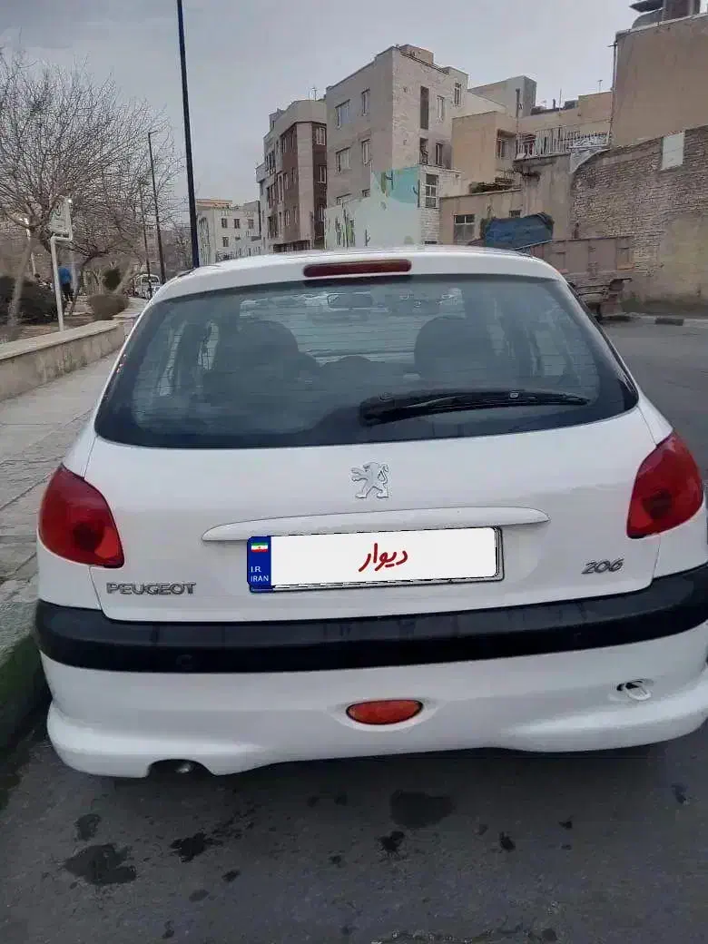 ۲۰۶ تیپ ۵ مدل ۱۳۹۵|خودرو سواری و وانت|تهران, صادقیه|دیوار