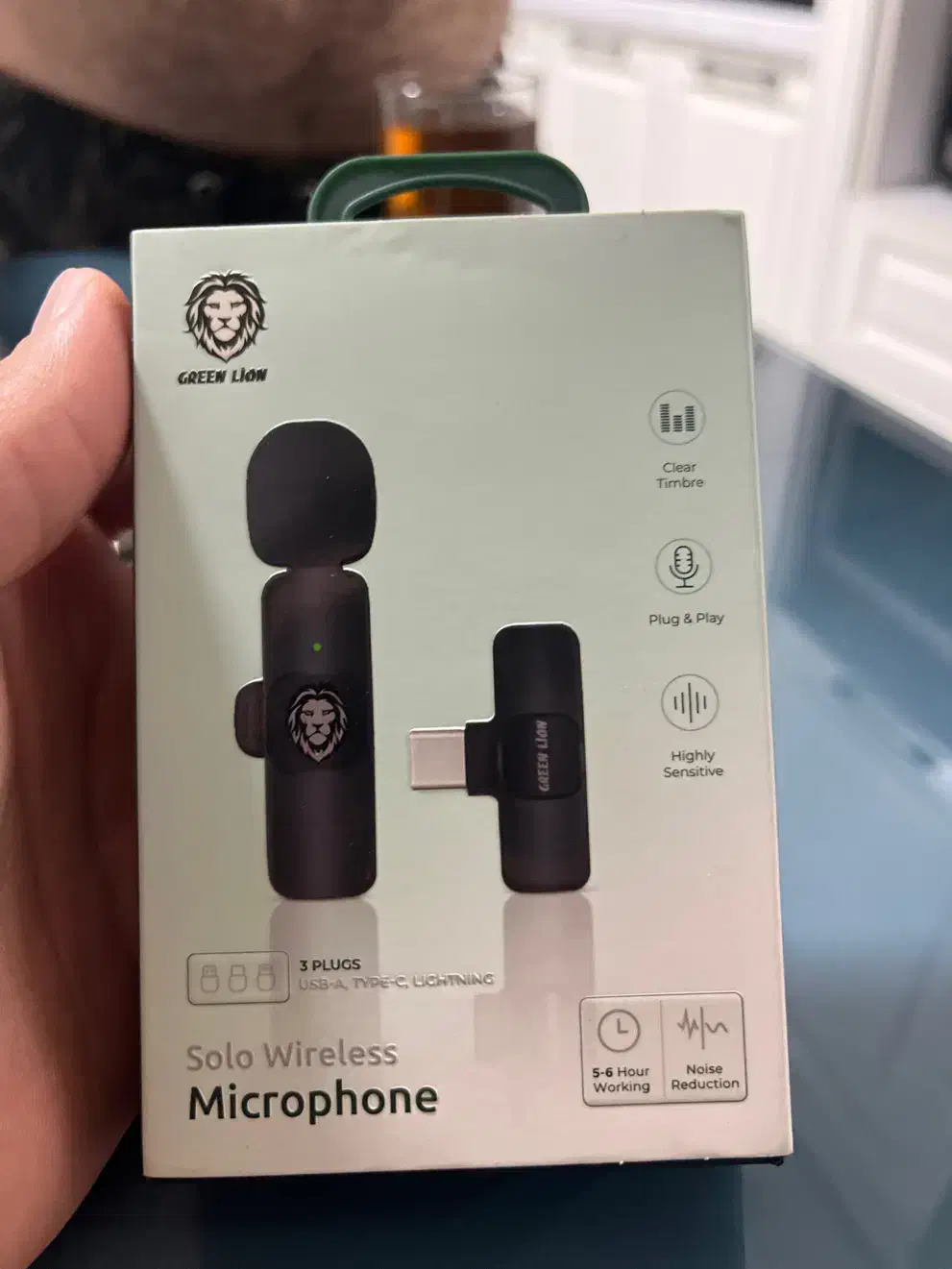 میکروفون یقه ای Green Lion|قطعات و لوازم جانبی رایانه|مشهد, فتح المبین|دیوار