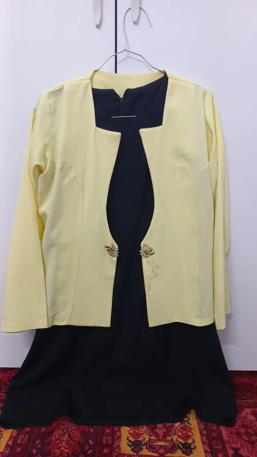 لباس مجلسی لیمویی|لباس|املش, |دیوار