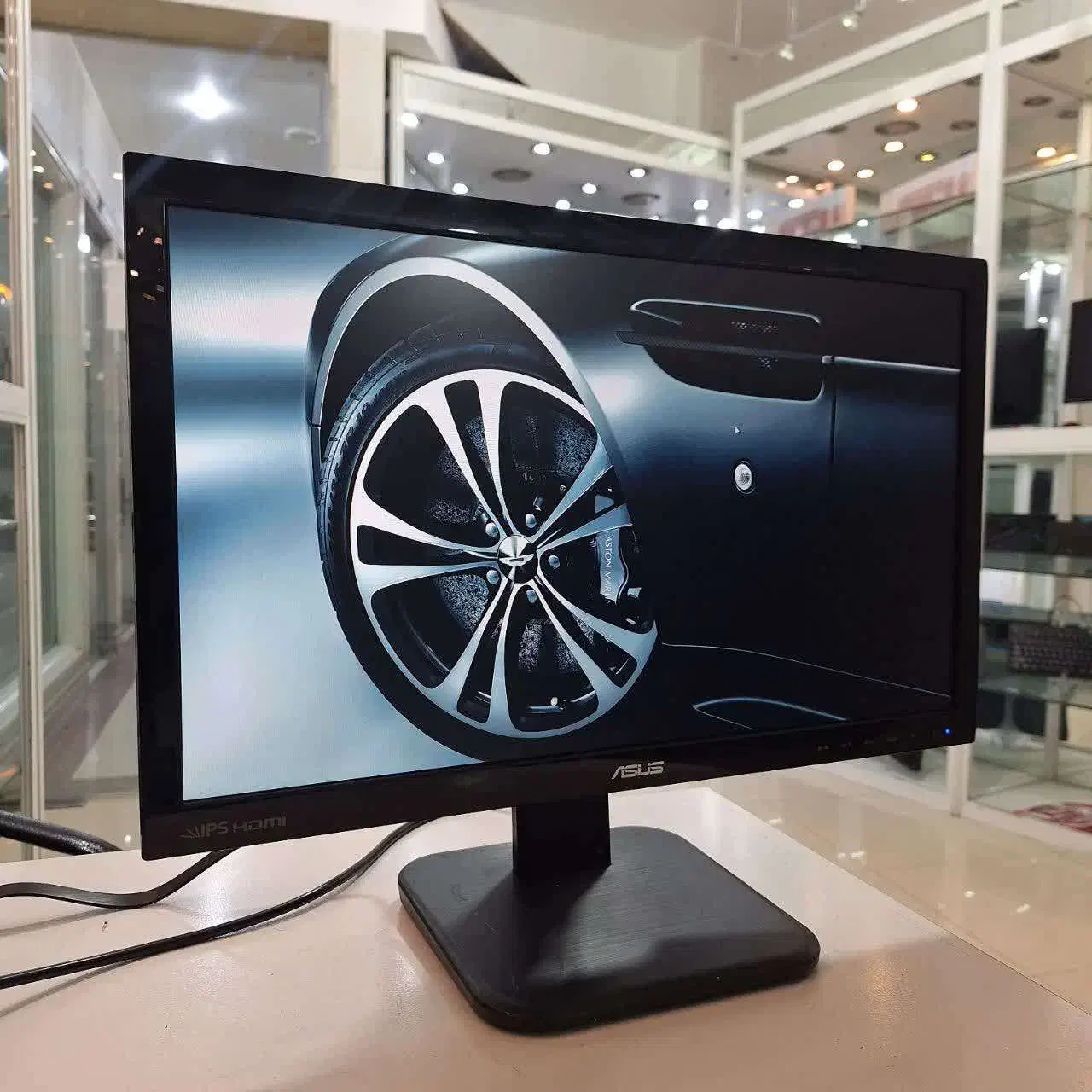 مانیتور 22 اینچ ایسوس HDMI همراه با گارانتی|قطعات و لوازم جانبی رایانه|اصفهان, نقش جهان|دیوار