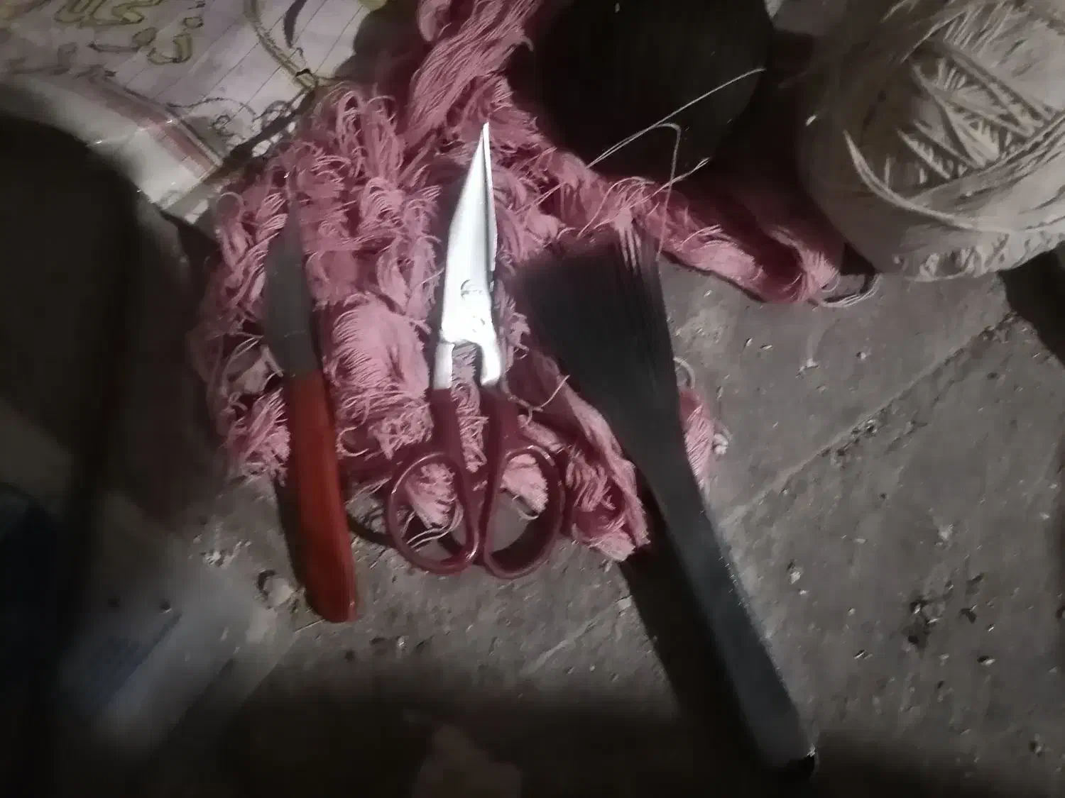 دار قالی با ابزار|فرش|شیراز, پودنک|دیوار