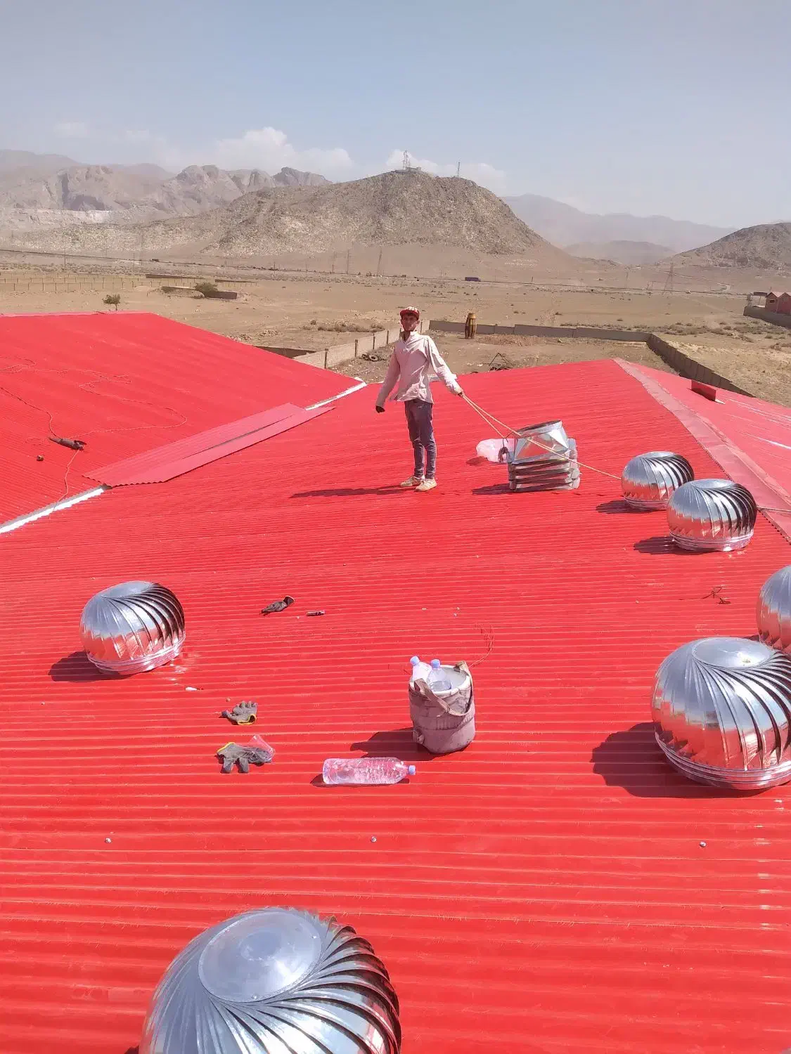 تعمیرات واجرای شیروانی وخرپا ونصب هواکش|خدمات پیشه و مهارت|تهران, یافت‌آباد|دیوار