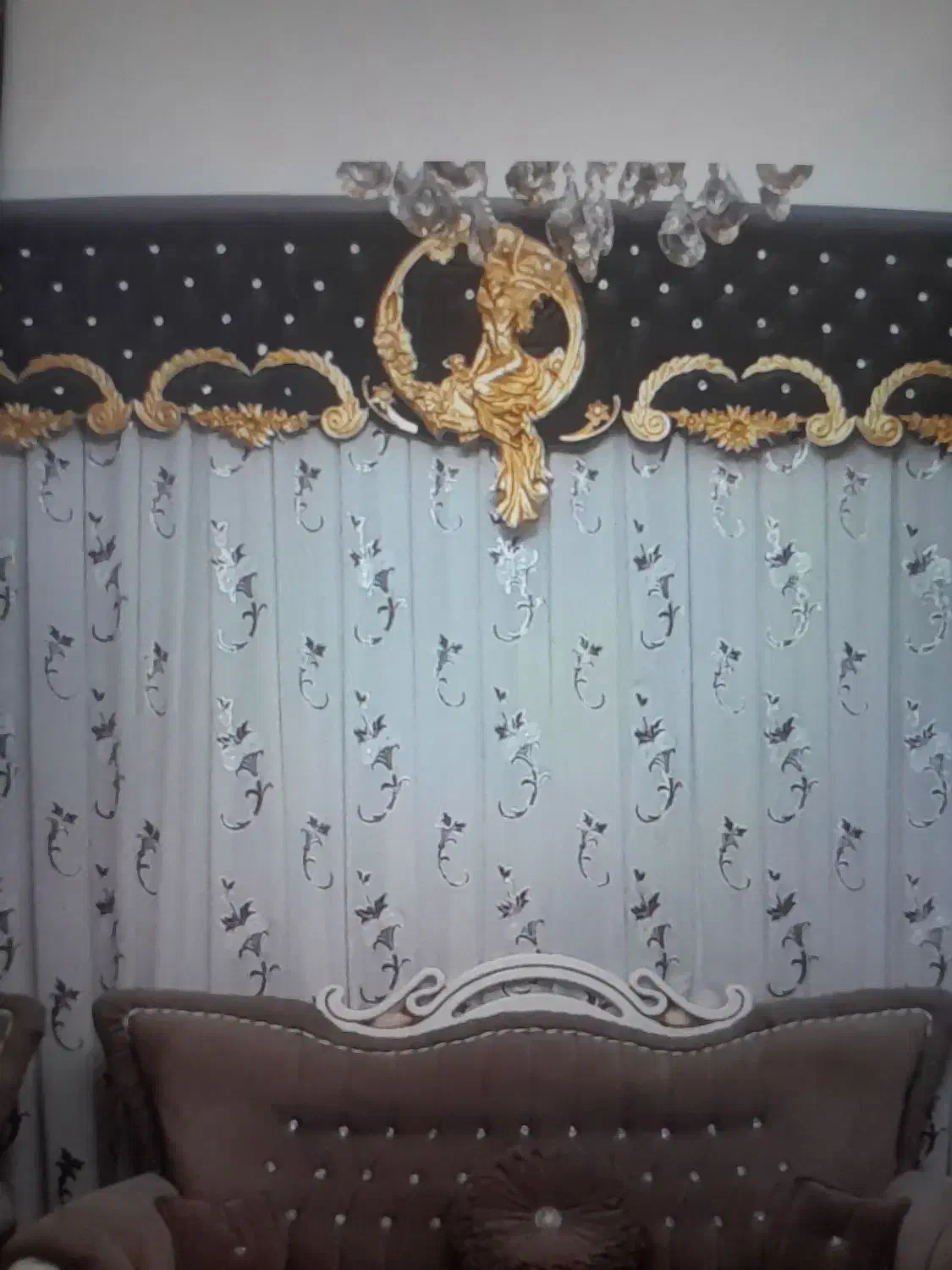 پرده خوش نقش و نگار|پرده، رانر، رومیزی|الوند, |دیوار