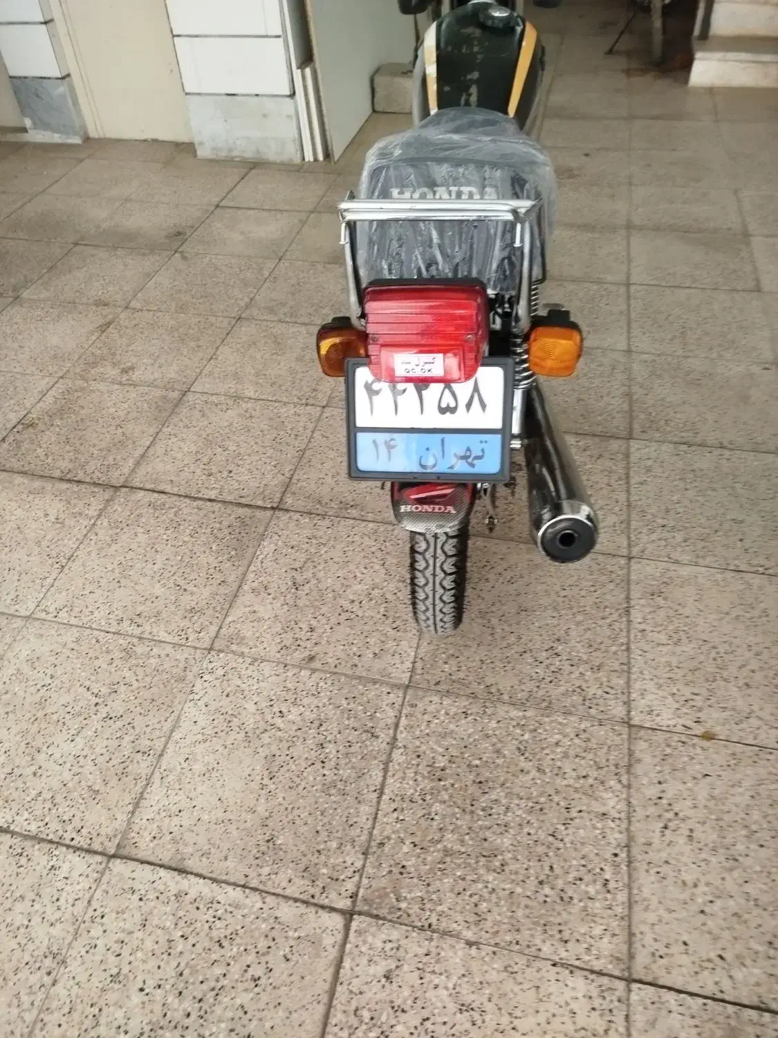 فروش موتور مزایده مدل 92استارتی کاملا سالم ولی خرج|موتورسیکلت|الوند, |دیوار