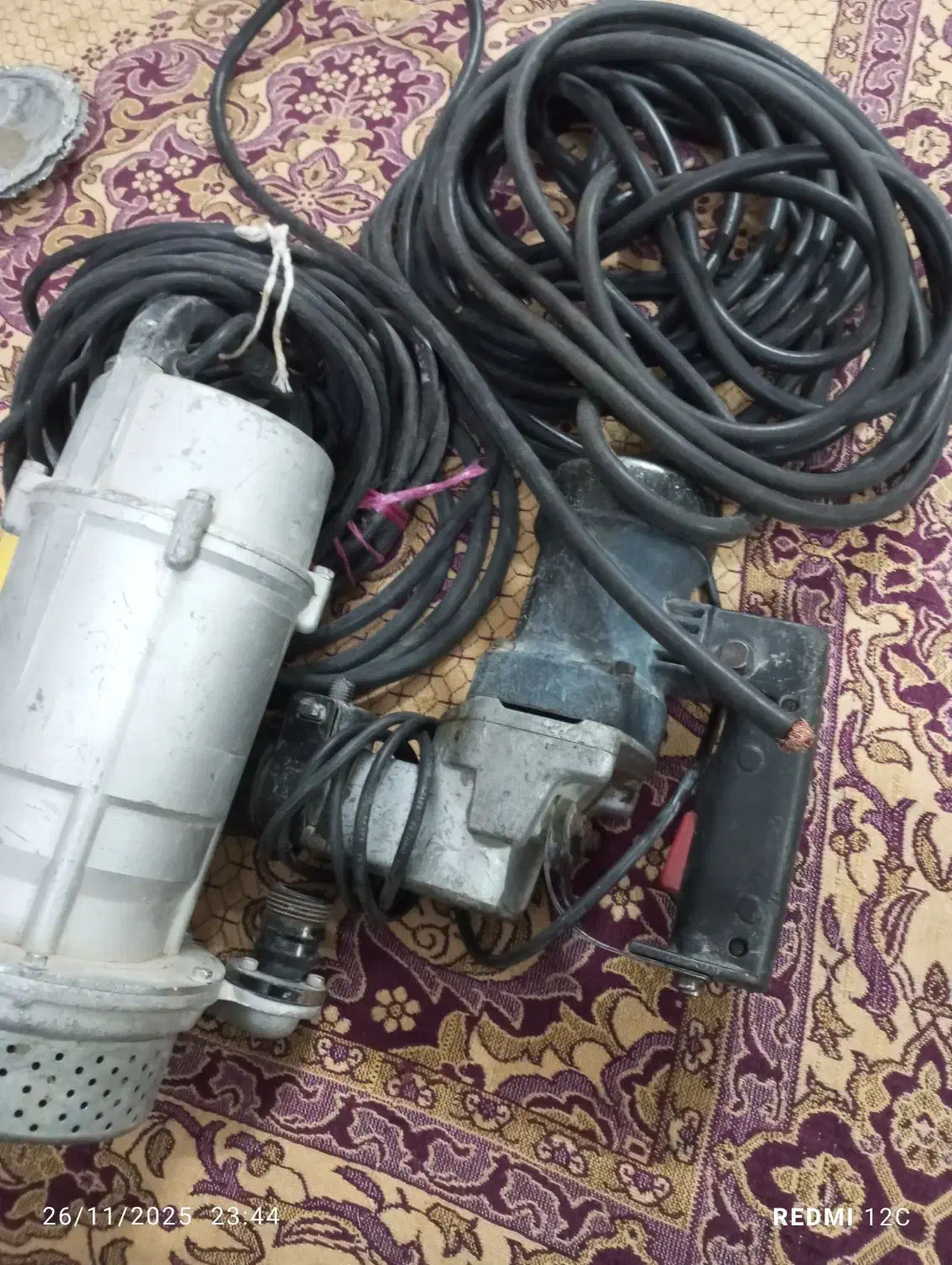 هلپی‌کابل‌جوش‌کف‌کش‌وهوابرش‌تکمیل‌سیم.سیار|ابزارآلات|نیشابور, شهرک رضوی|دیوار