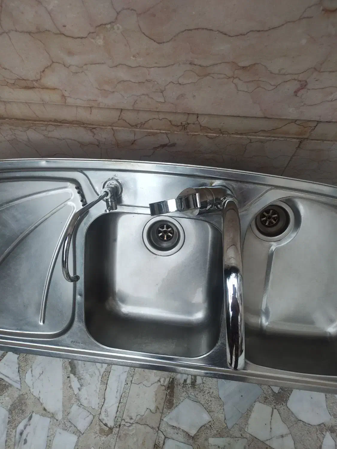 سینک دو لگن اخوان|مصالح و تجهیزات ساختمان|رشت, دیلمان|دیوار