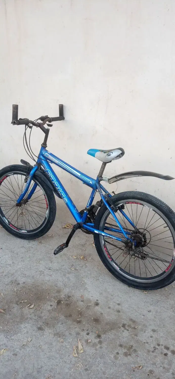 دوچرخه دنده ای 24 فاریس و اساک ساده|دوچرخه، اسکیت، اسکوتر|شیروان (خراسان), |دیوار