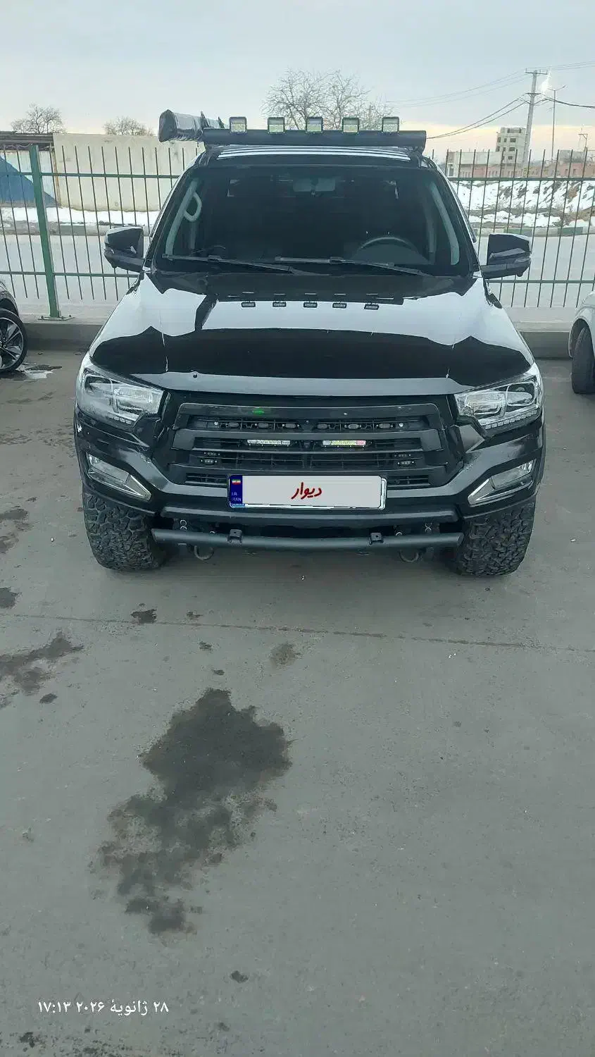 کی ام سی t8 مدل ۴۰۱ بی رنگ|خودرو سواری و وانت|قزوین, |دیوار