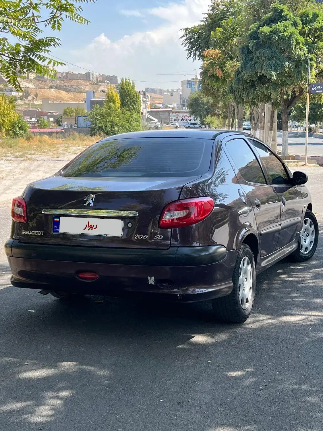 206 sd مدل 94|خودرو سواری و وانت|تبریز, |دیوار