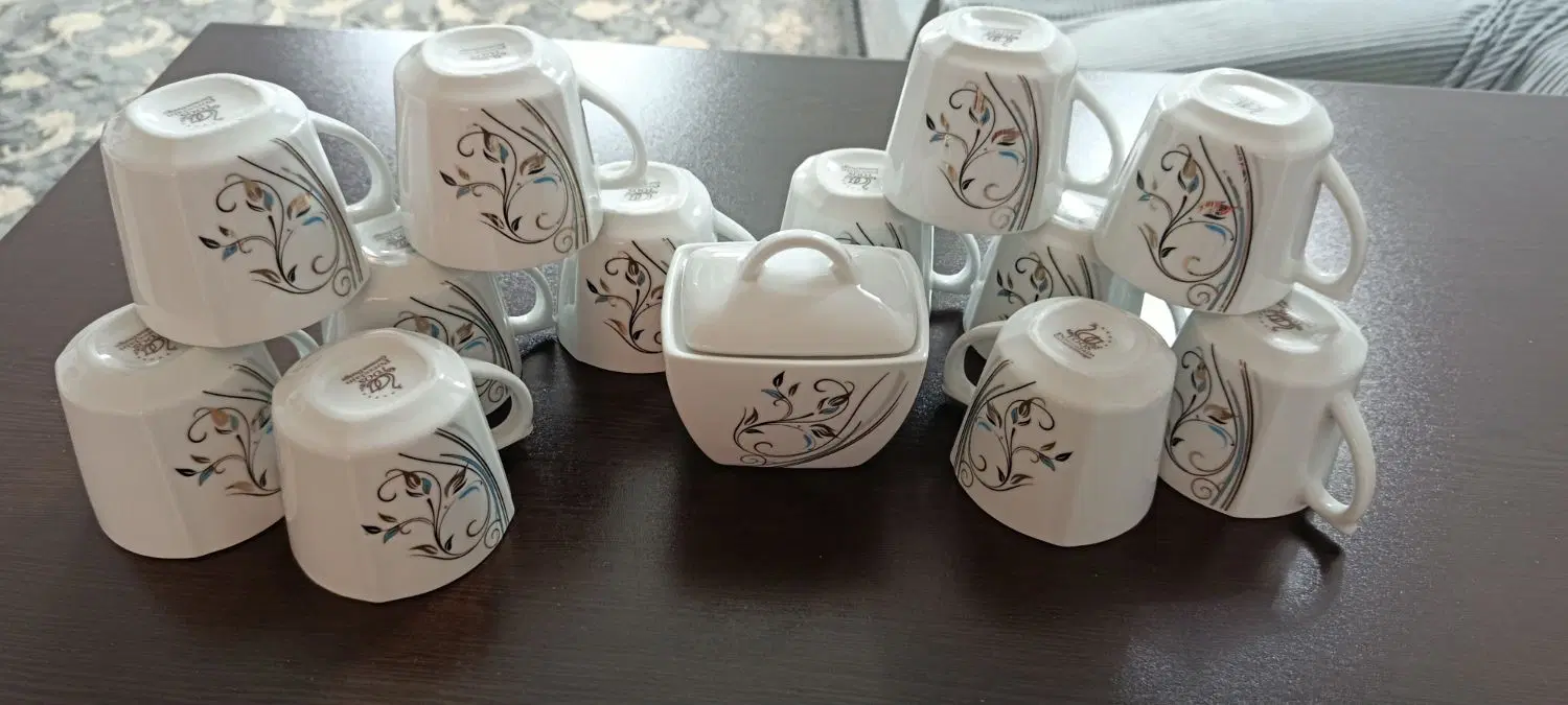 سرویس چینی چای خوری وسوپ خوری|ظروف سرو و پذیرایی|تهران, جوانمرد قصاب|دیوار