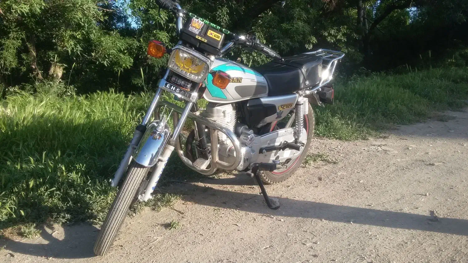 موتور سیکلت ۱۲۵ احسان|موتورسیکلت|بیجار, |دیوار