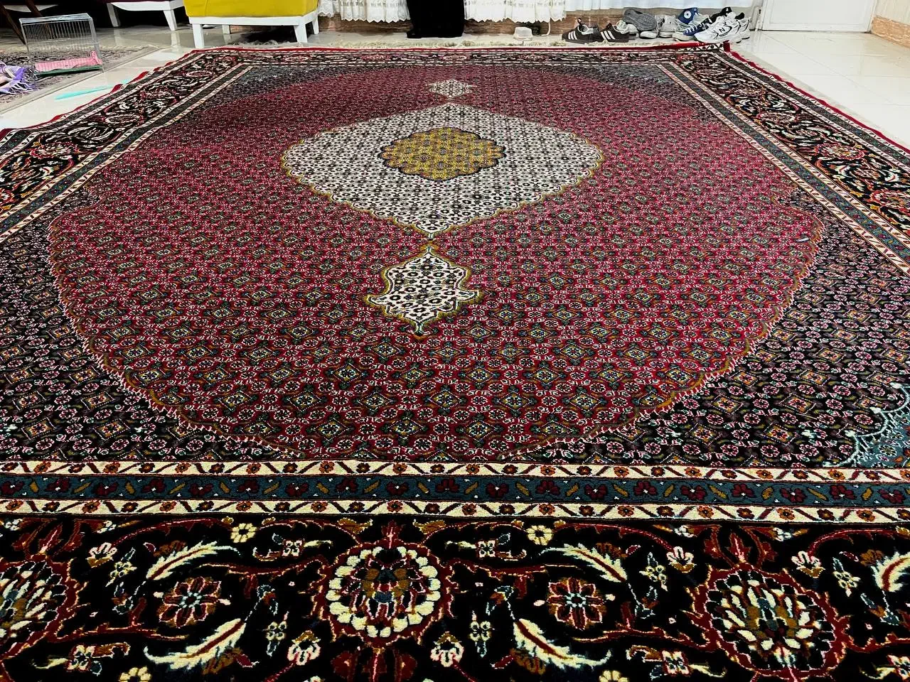 فرش نو ریز ماهی|فرش|بیرجند, |دیوار