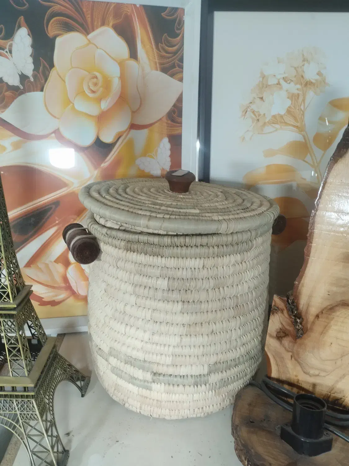 جابرنجی حصیری خرمایی|صنایع دستی و سایر لوازم تزئینی|گنبد کاووس, |دیوار