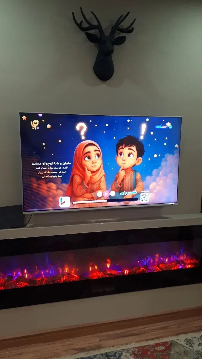 تلویزیون LED TCL ۵۵ اینچ|تلویزیون و پروژکتور|رشت, آزادگان|دیوار