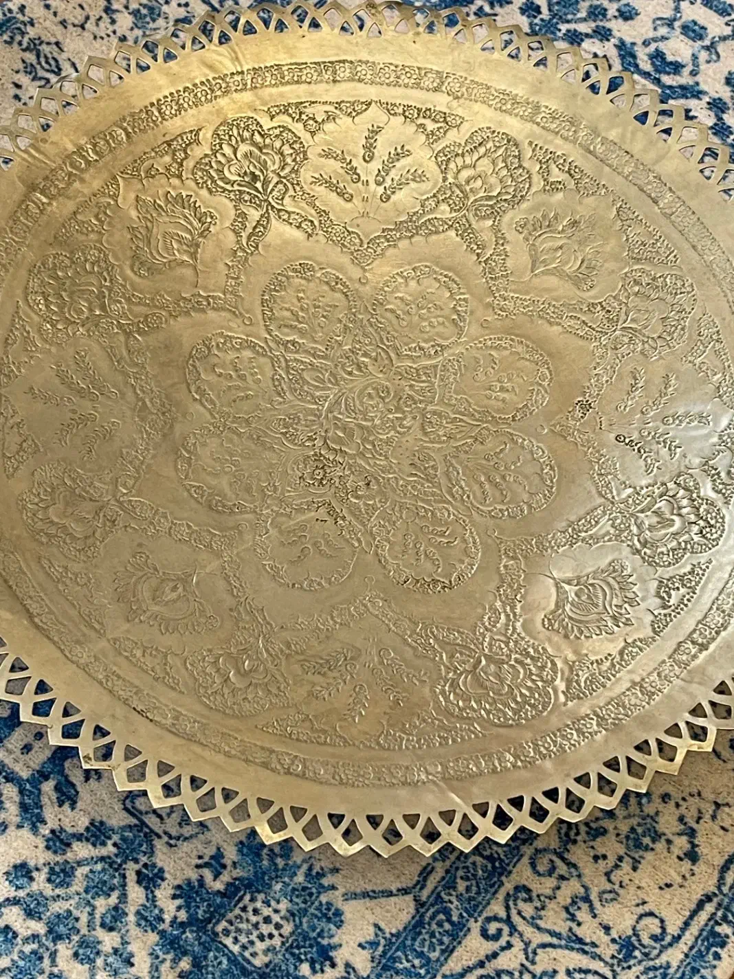 ظروف برنجی و گلدان های گل مرغی قدیمی|کلکسیون اشیاء عتیقه|تهران, سید خندان (جلفا)|دیوار