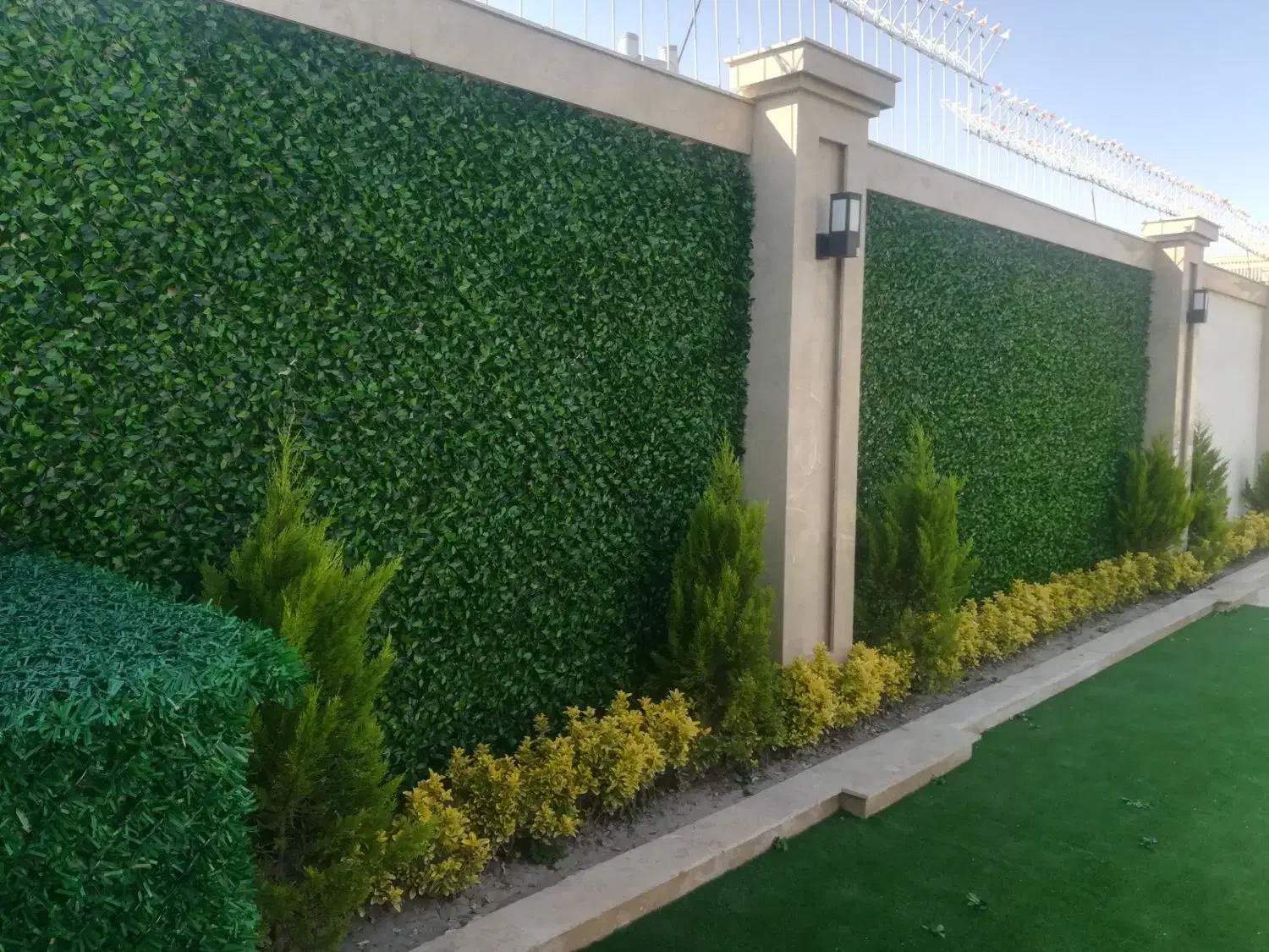 فنس برگ ریحان و چمن مصنوعی|مصالح و تجهیزات ساختمان|مشهد, بهشت|دیوار