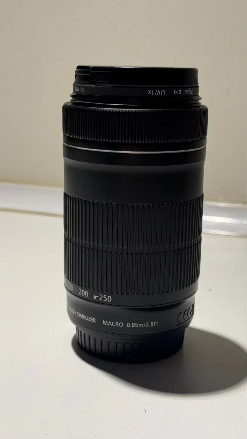 لنز ۵۵-۲۵۰ EFS|دوربین عکاسی و فیلمبرداری|کیش, |دیوار