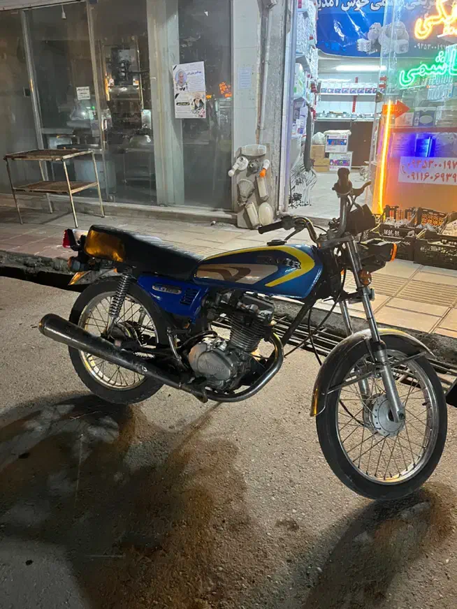 هوندا ۱۲۵ مزایده|موتورسیکلت|رودبار, |دیوار