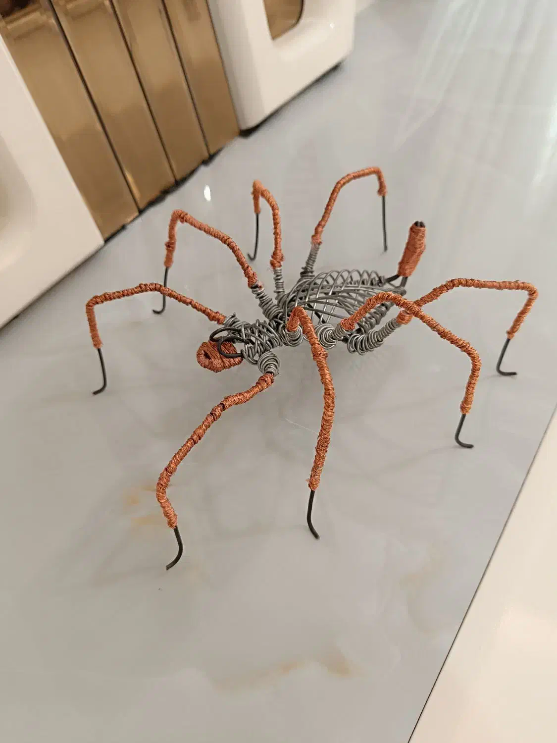 مجسمه سیمی رتیل|صنایع دستی و سایر لوازم تزئینی|محمدشهر, ولدآباد|دیوار