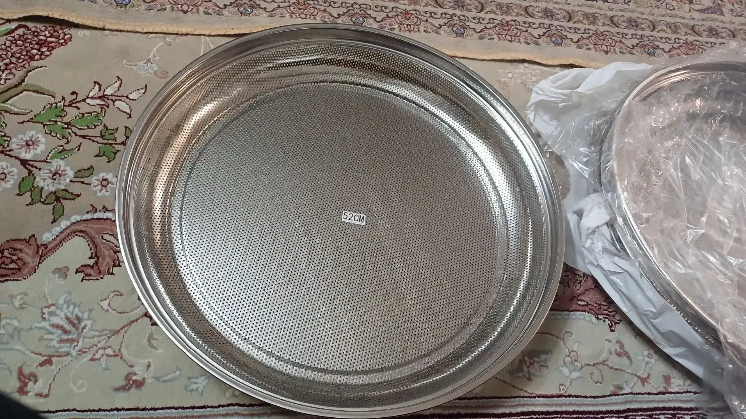 سینی میوه خشکن .آبکش .سایز 52 .تعداد محدود|ظروف پخت‌وپز|تهران, والفجر (افسریه)|دیوار