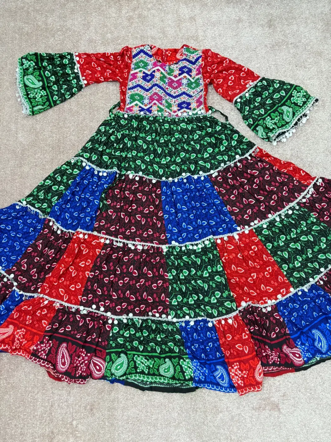 لباس افغانستانی مجلسی فرمالیته عکاسی|لباس|قم, شهرک امام حسن|دیوار