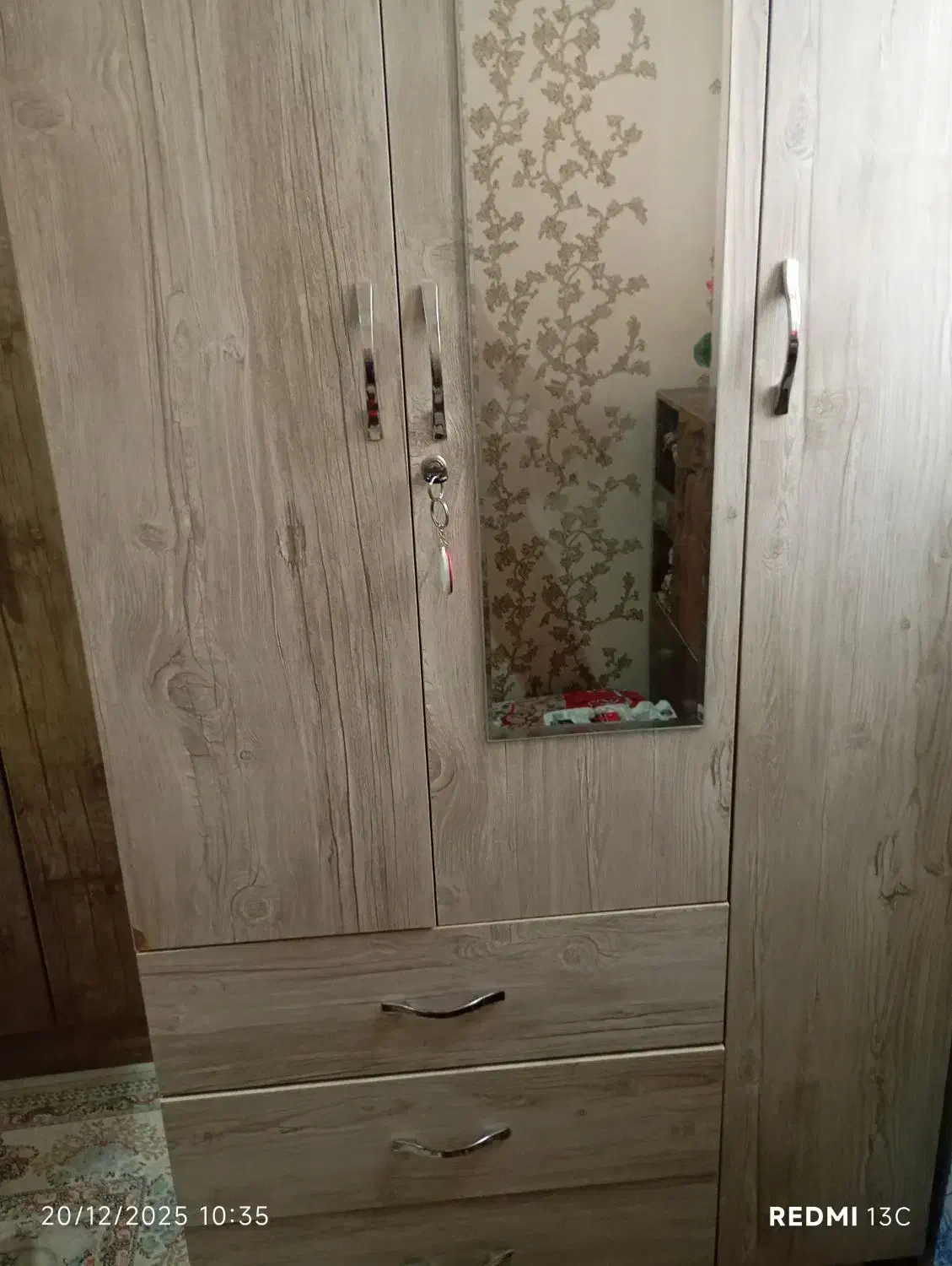 کمد ۳ درب و سه کشو|جاکفشی، کمد، دراور|کرمان, |دیوار