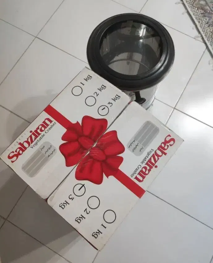 سبزی خردکن آکبند ۳ کیلویی سبز ایران زیر قیمت|خردکن، آسیاب، غذاساز|پیشوا, |دیوار