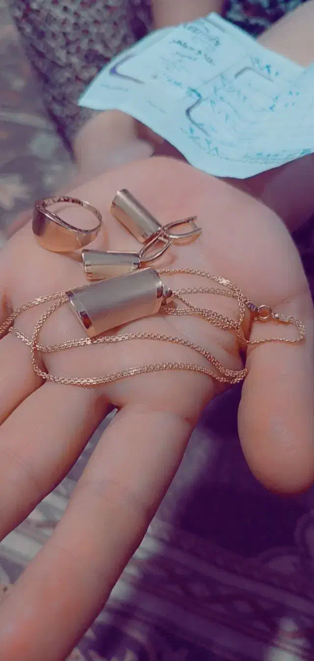 نیم ست طلا|جواهرات|ویسیان, |دیوار