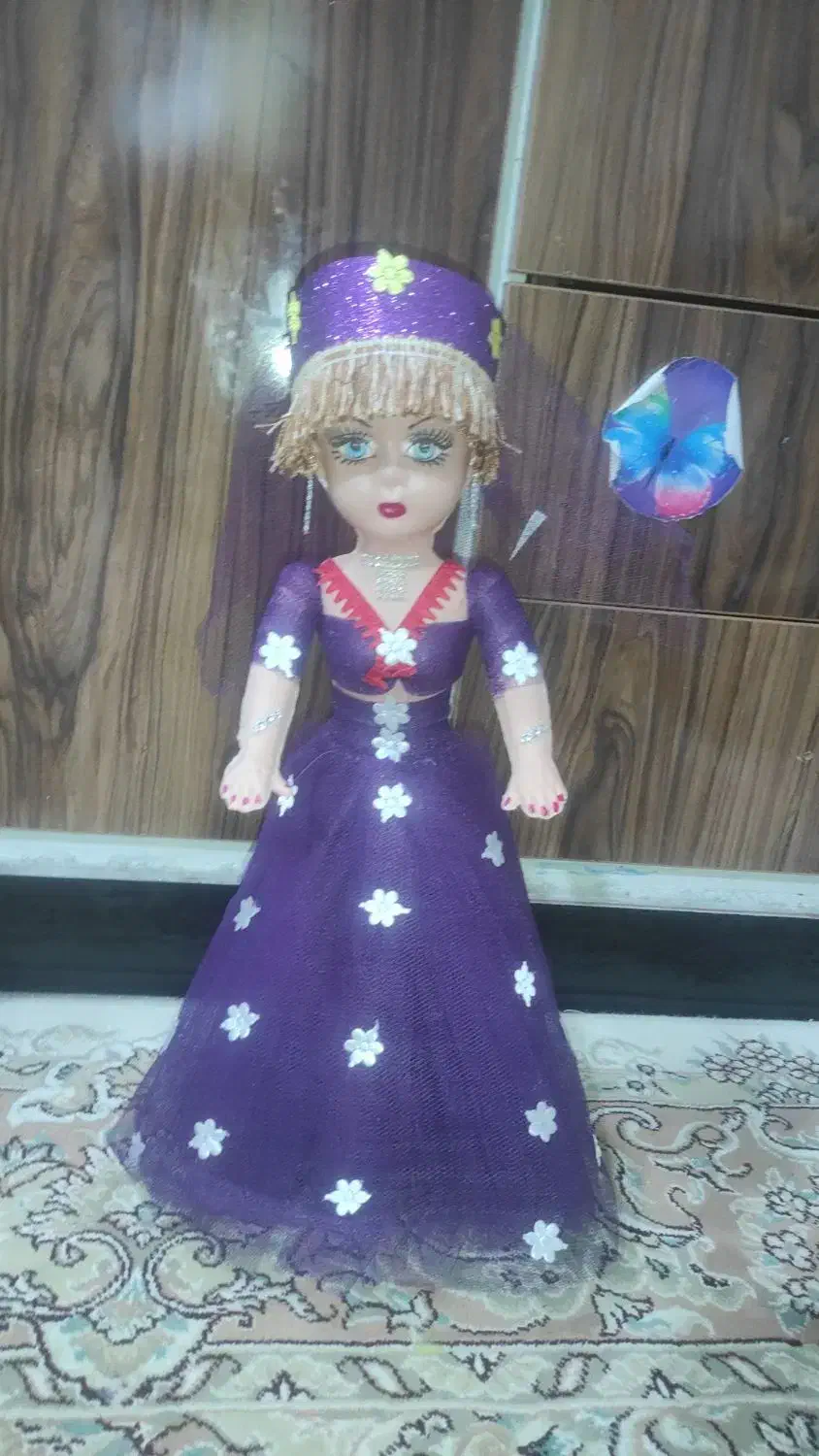 عروسک سنتی|صنایع دستی و سایر لوازم تزئینی|خشت, |دیوار