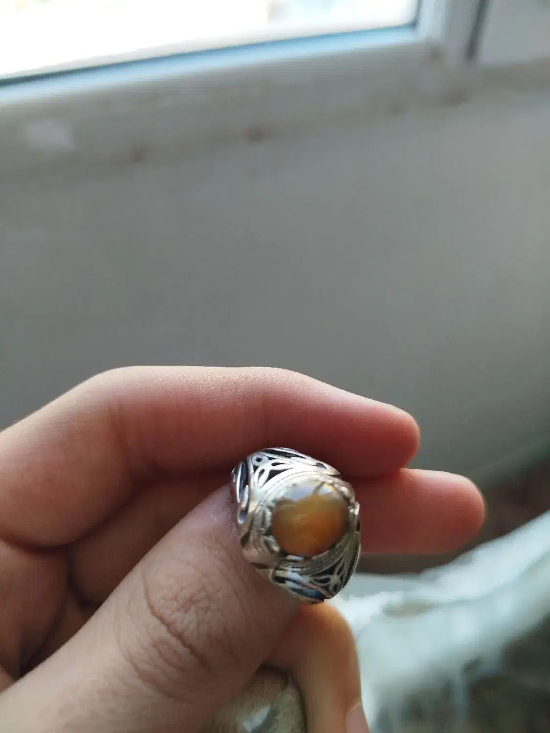 انگشتر نقره|جواهرات|ایلام, |دیوار