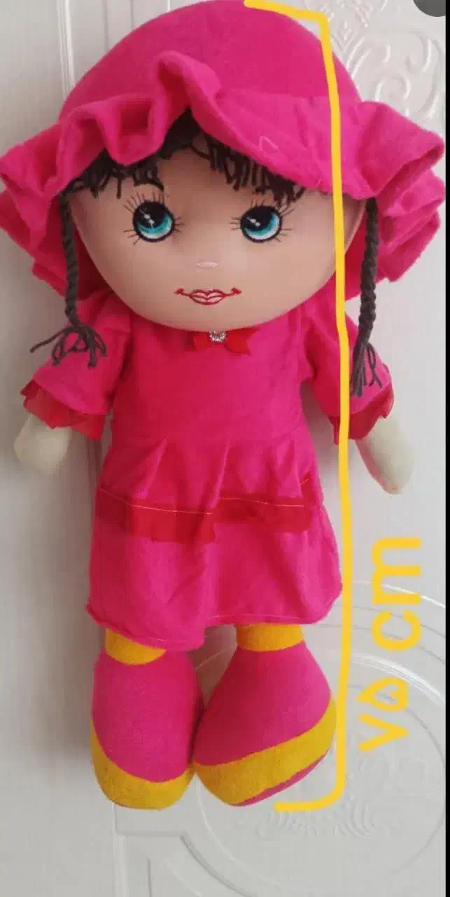 عروسک پارچه ای بزرگ نو|اسباب‌‌بازی|مشهد, عامل|دیوار