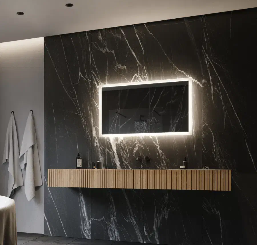 آینه بک‌لایت نورِ فردا، همین امروز در خانه شما|آینه|پیشوا, |دیوار