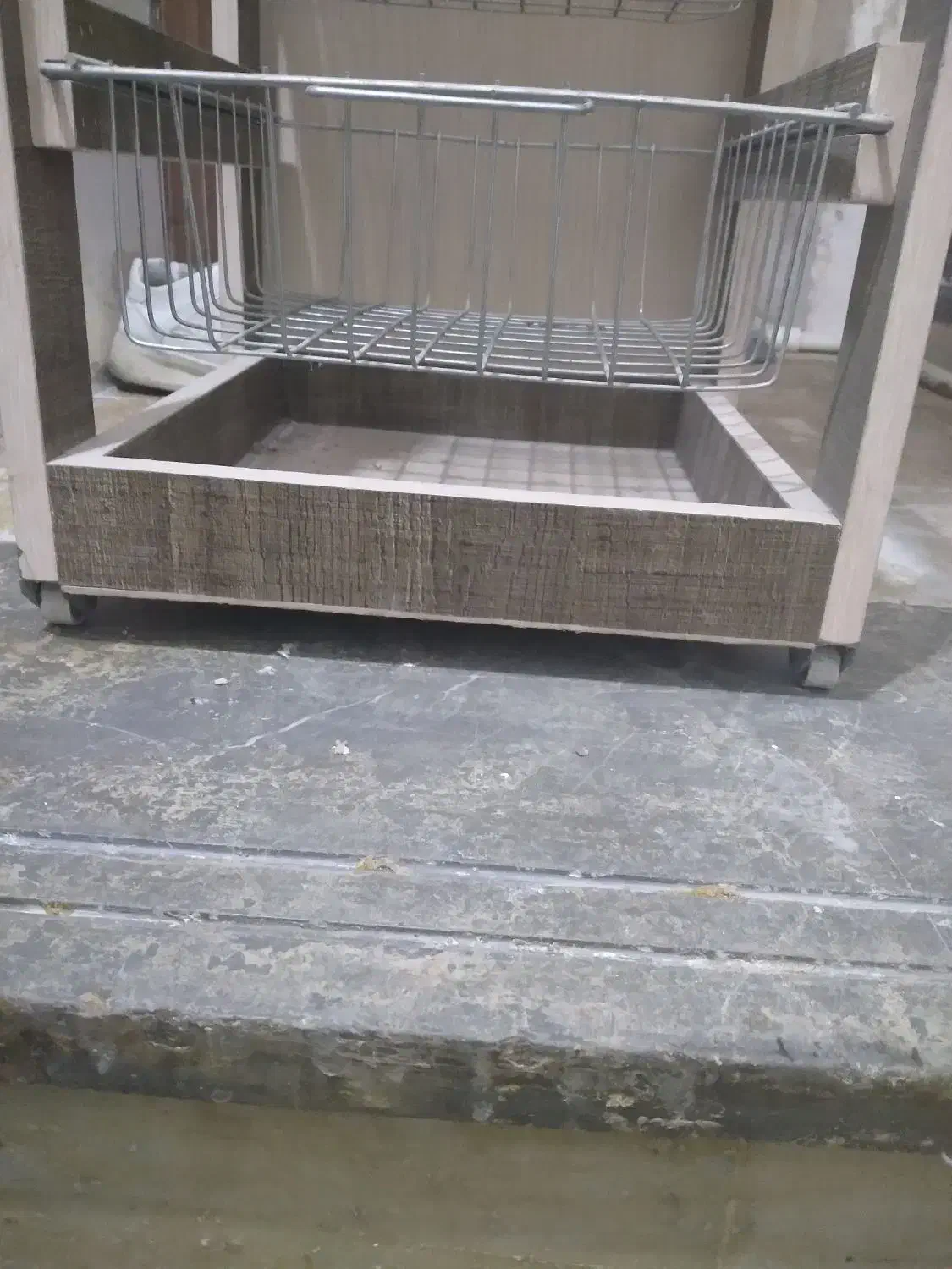 جای سیب زمینی و پیاز کشودار و چرخ دار|جاکفشی، کمد، دراور|شیراز, درکی|دیوار