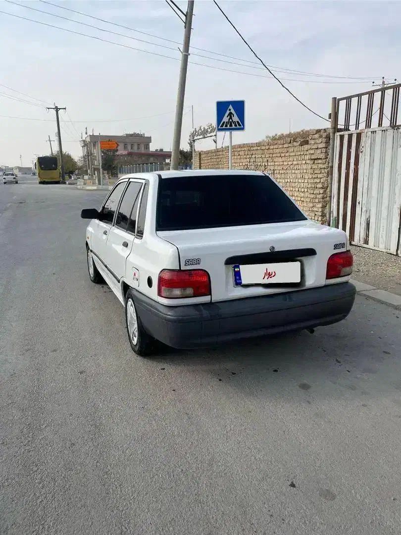 پراید سفید مدل 86|خودرو سواری و وانت|فلاورجان, |دیوار