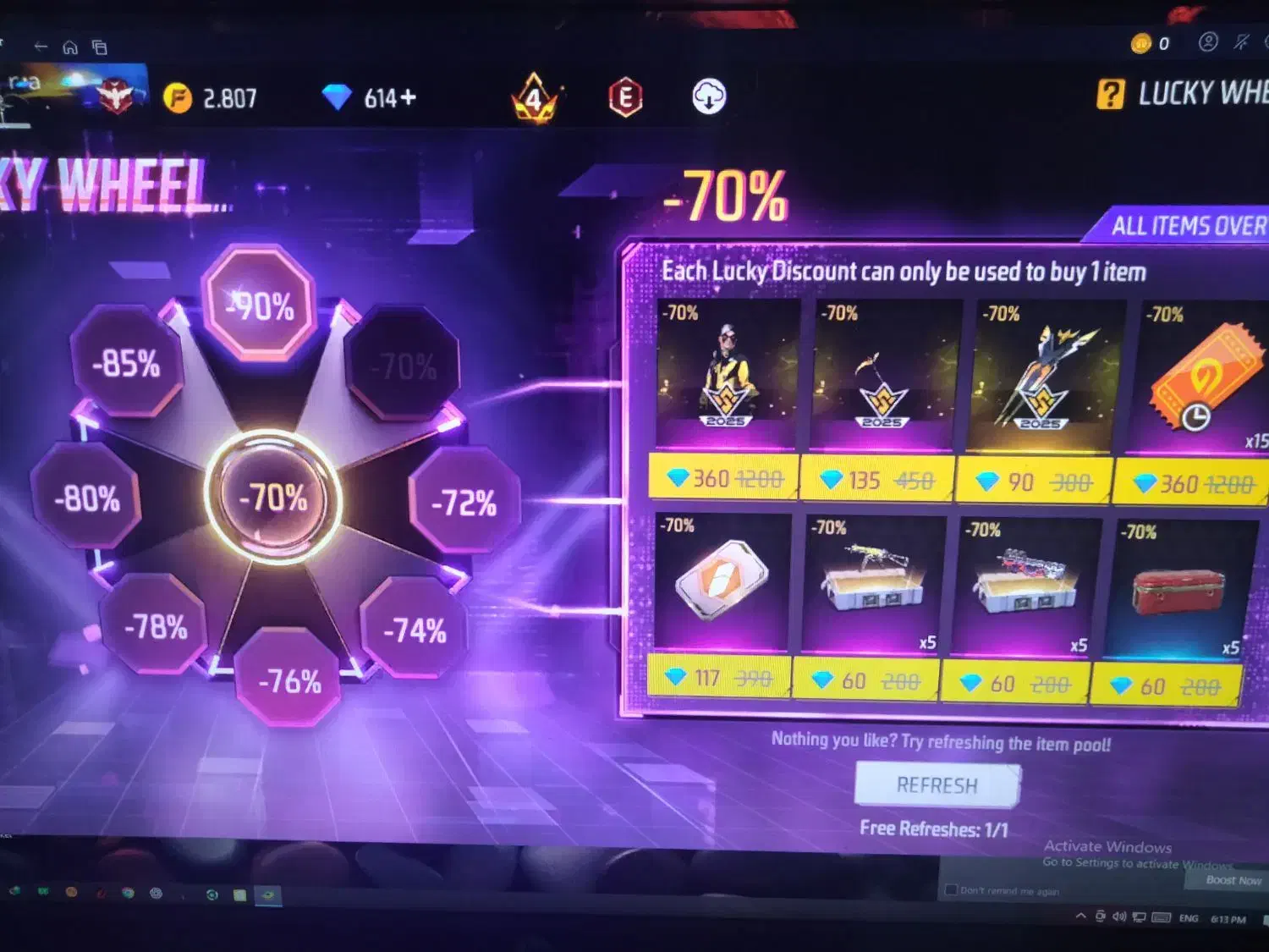 اکانت فری فایر|کنسول، بازی ویدئویی و آنلاین|بندر ماهشهر, |دیوار