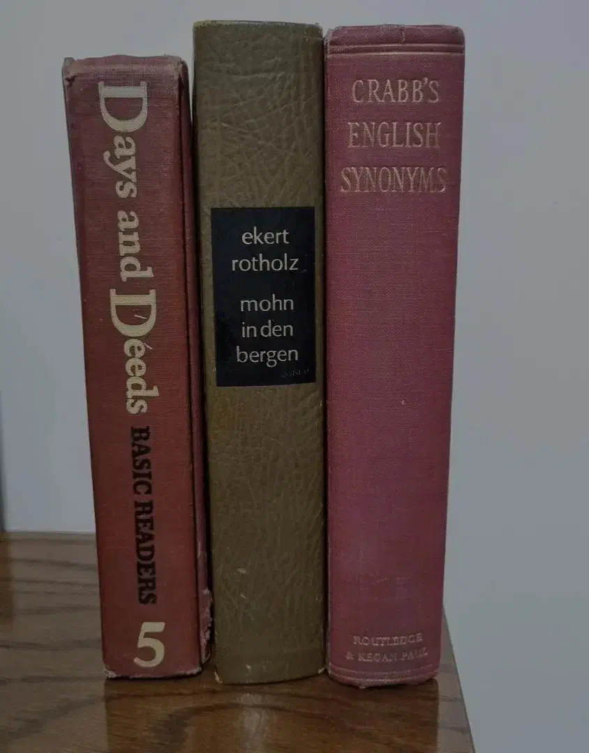 کتاب وینتج خارجی اورجینال|کتاب و مجله آموزشی|مشکیندشت, |دیوار