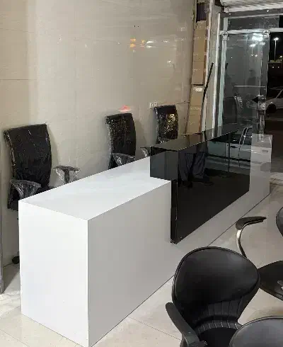 فروش میز کانتر/صفر و اقساطی/6 عدد کشو/هایگلاس|دفتر کار|زاهدان, |دیوار