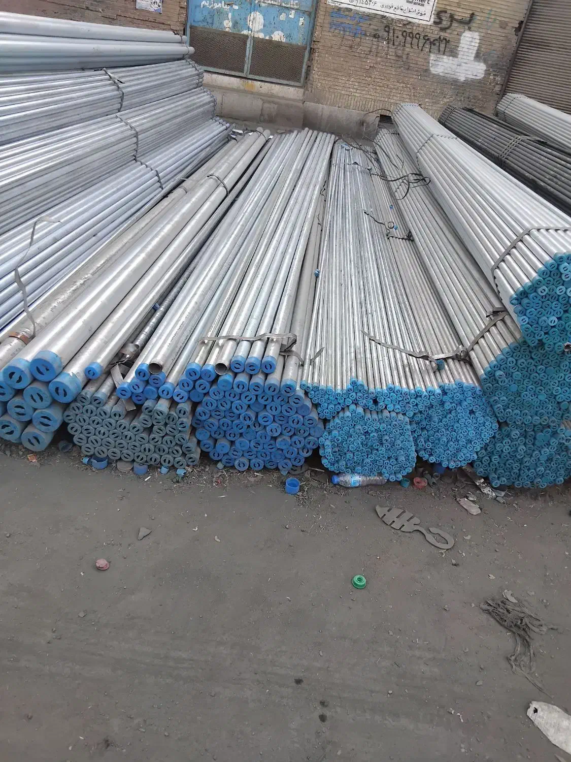 لوله گالوانیزه ساوه و سپنتا ودرپاد/ لوله سیاه/گازی|عمدهفروشی|تهران, شادآباد|دیوار