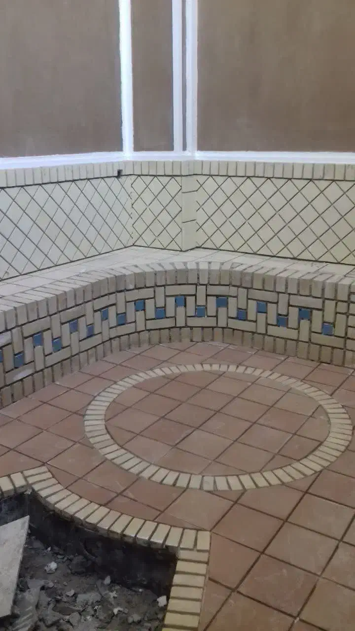 کاشیکاری،نما،باربیکیو|خدمات پیشه و مهارت|میبد, |دیوار