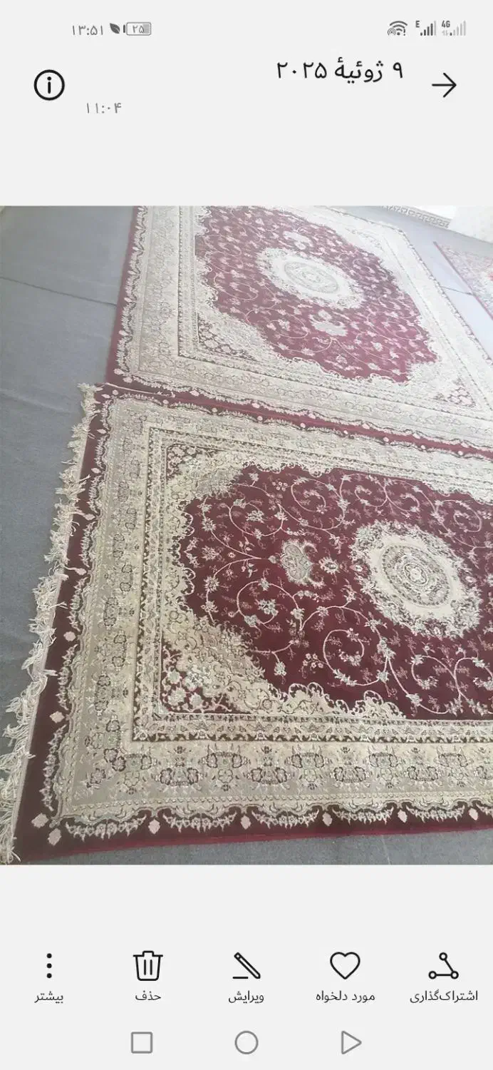 یه 12 متری با6 متری|فرش|گنبد کاووس, |دیوار